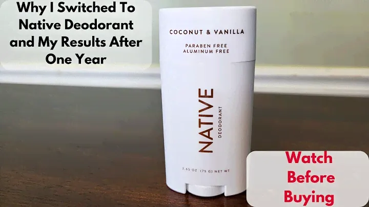 Why I Switched to Native Coconut and Vanilla Deodorant