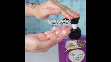 Ginvera World Spa Shower Scrub Lavender