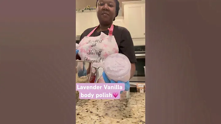 Lavender Vanilla Body Polish gives EVERY-THANG for your skin! #cleanse #tone #moisturize